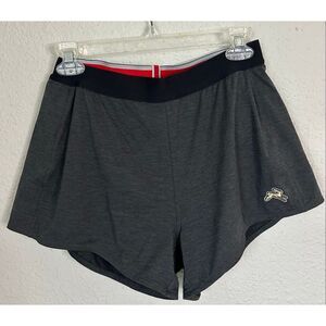 Tracksmith Women’s Sessions Speed Running Shorts Black Sz M Lined